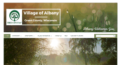 Desktop Screenshot of albanywi.org